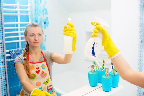 Professional mattress cleaning service in an Islington bedroom