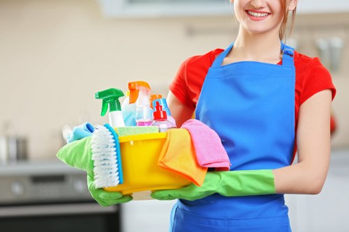 Cleaning and recycling services in Islington with waste sorting and sustainability focus