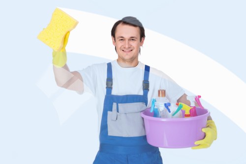 Professional cleaning of curtains in a local Islington property