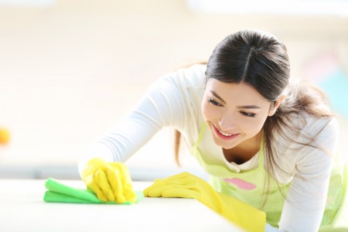 Shared workspace cleaning in a local Islington business centre