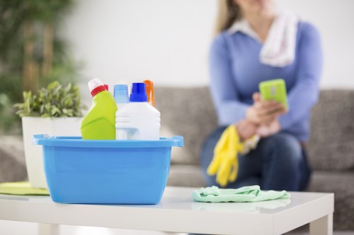 Shared stairwell and hallway cleaning in Islington