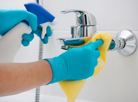 Kitchen and floor cleaning after builders work in Islington