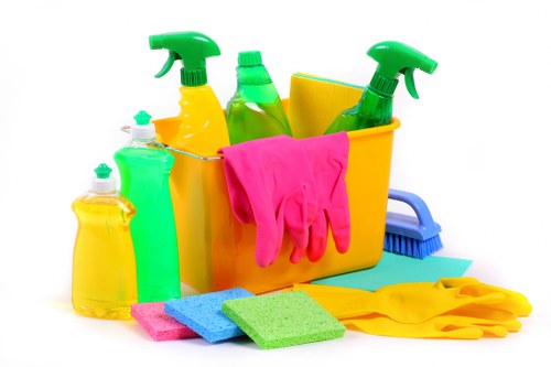 Cleaning a living room in a typical Islington rental property